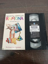Beverly Cleary's RAMONA-The Great Hair Argument(VHS 1987) RARE picture