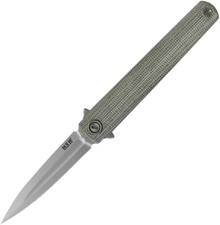 MKM-Maniago Knife Makers Flame Framelock Dagger Micarta picture