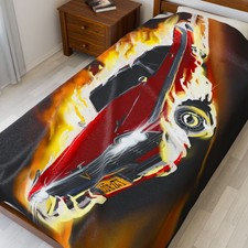  Christine 1958 Plymouth Fury Classic antique Velveteen Plush Blanket picture