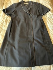 Authentic VTG United Airlines Stewardess Flight Attendant Cabin Crew Dress 18R picture