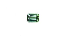 4.13 ct Top Luster / Blue Green / Natural Tourmaline - Octagon Gemstone Video  picture
