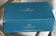 Lenox Tuscany Classics Short Stackable Glasses 9 oz Set of 6 Clear - New in Box picture