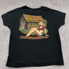Harley Davidson Thunder Creek Chattanooga TN T Shirt Mens XL Pinup Girl 2013 picture