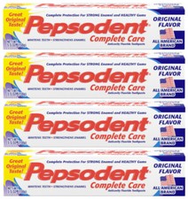 Pepsodents Complete Care Toothpaste, Original Flavor, 5.5 oz (4 Pack) picture