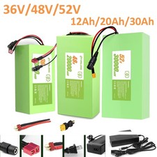 36V 48V 52V 12AH/20AH/30AH Battery for 200W-2000W Ebike Electric Bicycle Bike picture