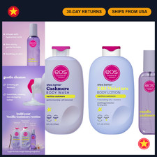 Essentials Bundle: Vanilla Cashmere Body Wash, Mist & Lotion Set - Hydrating Ski picture