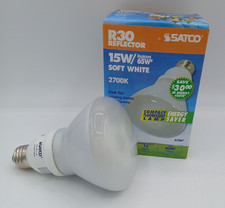 SATCO  S7247 CFL  Compact Fluorescent Lamp 65 Watt uses 15 Watt Eco-Friendly picture