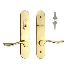 Marvin Active Keyed Trimset with interior thumbturn - PVD Brass picture