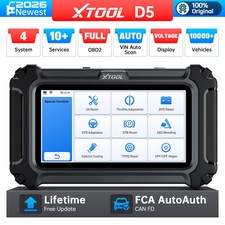 2026 XTOOL D5 OBD2 Scanner Engine ABS SRS Transmission Car Diagnostic Tool FCA picture