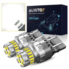 AUXITO 7443 7440 LED Back Up Reverse Light Parking Bulbs 6500K White Canbus A+ picture