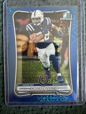 2026 Bowman Football Jonathan Taylor Mega Box Mojo Blue /150 Color Match Colts picture