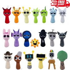 New Sprunki Game Plush Toys 9In Soft Stuffed Cartoon Pillow for Kids as Gift USA picture