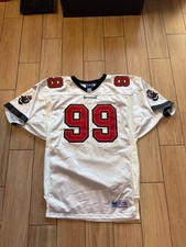 Vintage Warren Sapp Adidas Pro Line Authentic Stitched Jersey 23 x 35 Size 48 picture