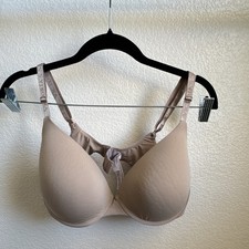Victoria's Secret T-shirt Lightly Lined Demi 38 DD Beige Underwire Bra picture