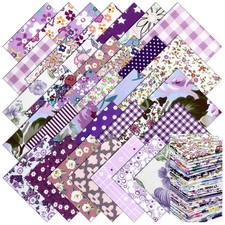 800 PCS Cotton Fabric PreCut Quilting Squares Floral Patchwork 4x4 Inch picture