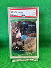 1997-98 Upper Deck SPx - Michael Jordan Sky #6 PSA 7 - Chicago Bulls picture