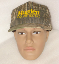 Vintage-NWOT-Unused-Camo Marden Industries INC. Baseball Cap/Hat 