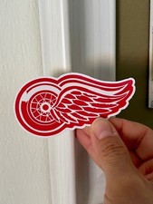 Detroit Red Wings Car Window Bumper Laptop Vinyl Die Cut Sticker Decal picture
