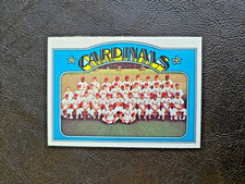 ST. LOUIS CARDINALS TEAM CARD 1972 TOPPS BASEBALL CARD #688 HIGH NUMBER picture