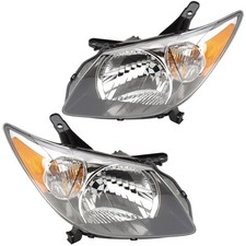 Headlights Front Lamps Pair Set for 03-04 Pontiac Vibe Left & Right picture