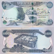 100,000 NEW IRAQ DINAR - 20 x 5,000 IQD - RARE, AUTHENTIC 2023 IQD Currency picture