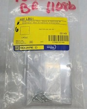 Lot of 6 - SQUARE D 9080LB51 9080 LB51 Power Distribution Block Cover - 6 Pack picture