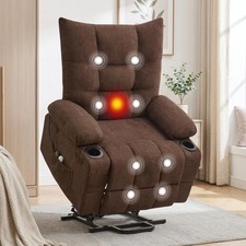 Oversized Power Lift Massage Heat Recliner Chair for Elderly Electric Lift Chair picture