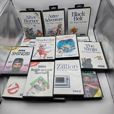 Sega Master System Games Pick Your Title Retro Video Game Cart Lot Authentic picture