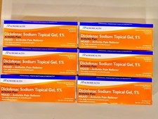 Arthritis Pain Diclofnac Gel 1% 100grams Pack Of 6 Box Exp 2027 SHIPS FREE  picture