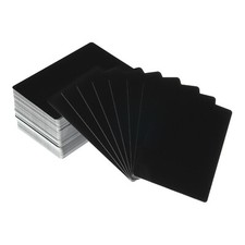 300pcs Metal Business Cards Blank Aluminum Laser Engrave Printable Name Card picture