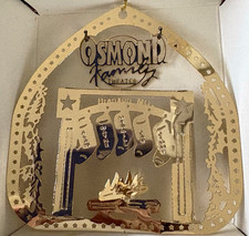 Osmond Family Theater Christmas Fireplace Ornament Osmonds Donny picture