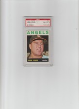 1964  Topps Hank Foiles # 554   PSA 8 NM-MT  High Series  Nicely centered NQ picture