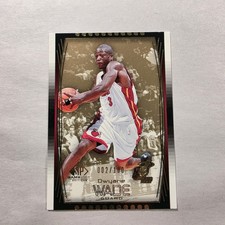 2004-05 SP Game Used Dwyane Wade Gold Parallel 002/100 Miami Heat #29 2nd Year picture