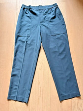 Helmut Lang Core Pant N05HM203 Ocean Grey Straight‑Leg Wool‑Blend — M picture