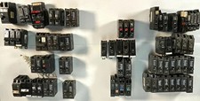 Large Assorted Lot of 64 Circuit Breakers New and used picture