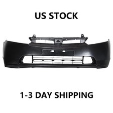 For 2006-2008 2007 Honda Civic Sedan Front Bumper Cover Primed 04711SNEA90ZZ picture