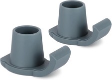 Walker Ski Glides for Folding Walkers - Universal Walker Glide Caps & Sliders, W picture