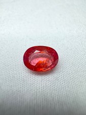 Natural Certified Unheated Sapphire 1.36CT Pink Orange padparadscha sapphire Ova picture
