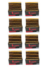 400Pcs Tire Repair Plugs Self Vulcanizing Tubeless Seal Tire Repair Black Plug picture