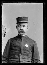 Photo:Unidentified USP Officer Portrait Uniform Star Badge 1873 1916 picture