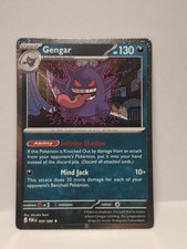 Pokemon TCG Card: Gengar Cosmo Holo 050/088 3 Swirl 🌀2026 Perfect Order NM picture