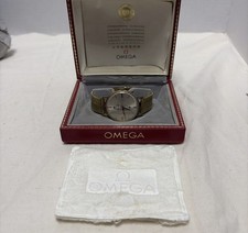 omega seamaster vintage watch and band swiss made manual 50 / 10k picture