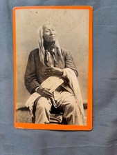 1880s Cabinet Card by Baker & Johnston. The portrait on the front features the l picture