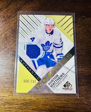 2016 Auston Matthews RC Rookie SP Game Used Relic Serial #/399 Maple Leafs RARE picture