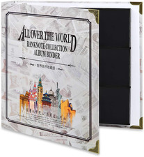 120 Pockets Banknote World Currency Collecting Album Book for Bills | picture