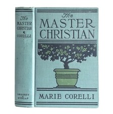 The Master Christian By Marie Corelli Antique 1900 Popular Fiction Lovely Cover picture