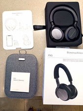 Bowers & Wilkins PX5 Black Bluetooth Wireless ANC Over-Ear Headband Headphones picture