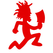 Psychopathic Hatchet Man Vinyl Decal picture
