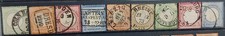 deutsches reich 1872 large shield mi 17,18,19,20,21,22,23,25,26 used gestempelt picture