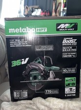Metabo HPT 36V 7.25-in Cordless Circular Saw w/Battery & Charger C3607DB - NEW picture